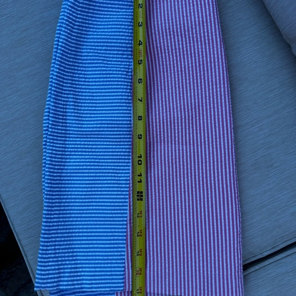 Vineyard Vines 8 Blue and Pink Mini Pencil Skirt - Picture 4 of 5